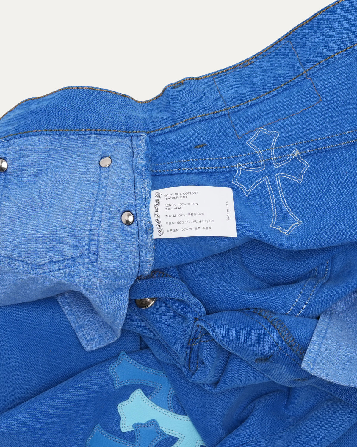 Levi's 501 Cross Patch Jeans