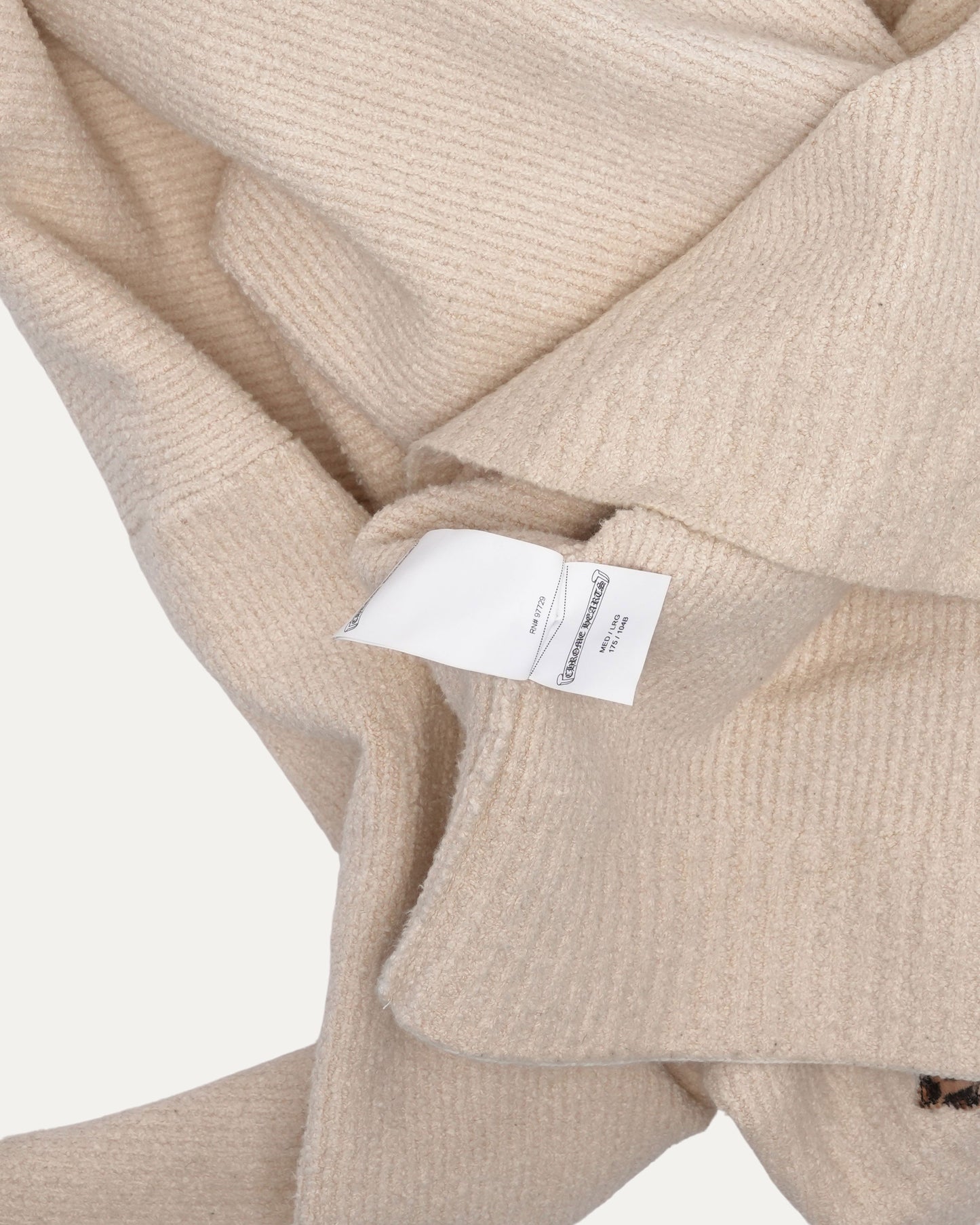 Cross Patch Hooded Sweater
