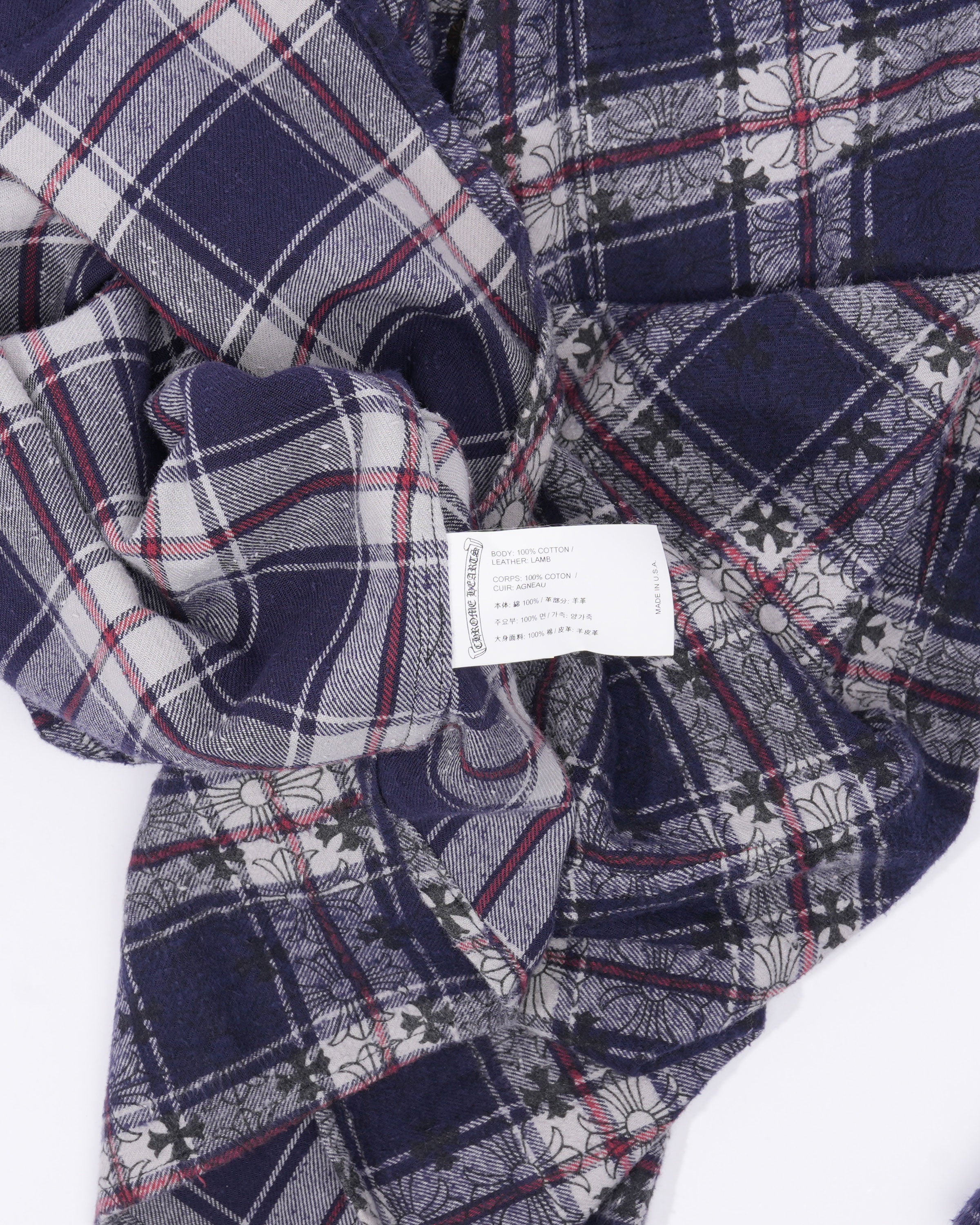 Loose Ends Cross Patch Flannel Shirt