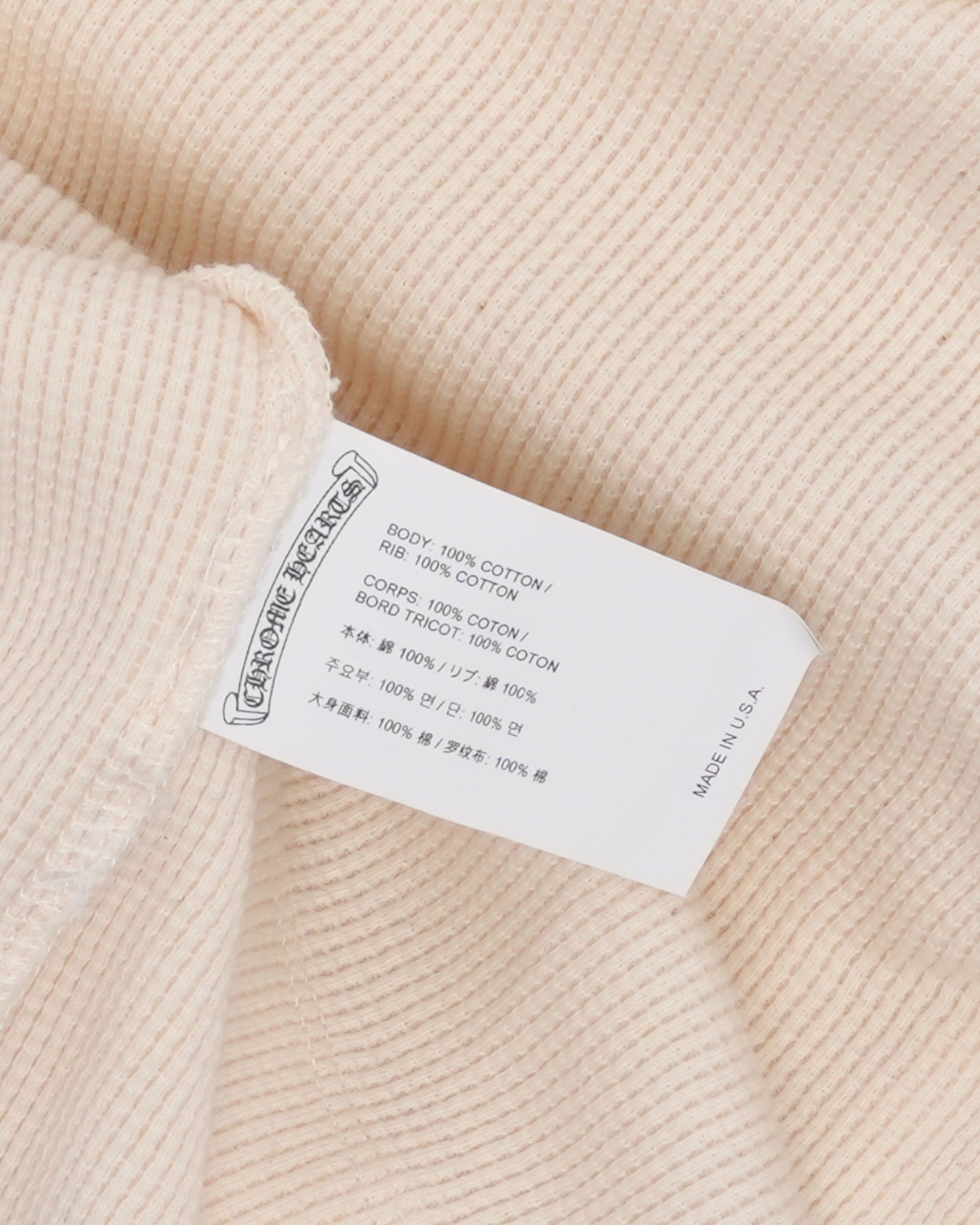 Thermal Henley Long Sleeve T-Shirt