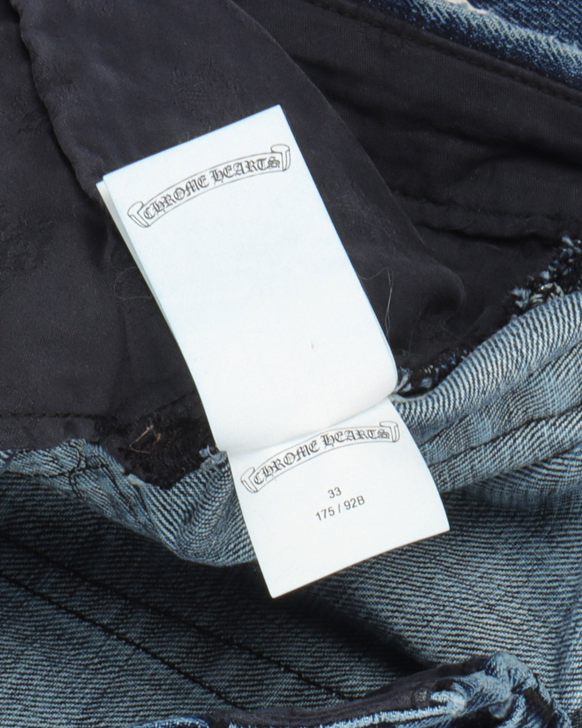 Fleur Knee Denim w/ 31 Cross Patches