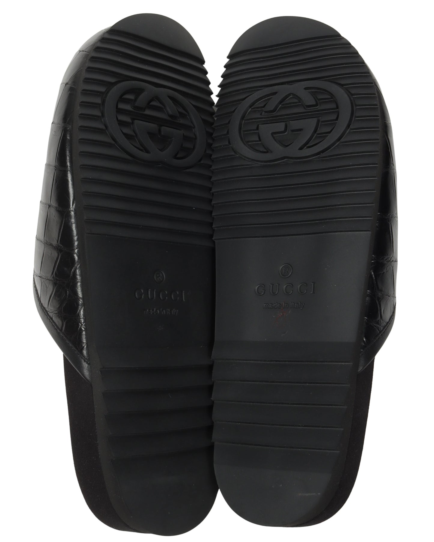 1/1 Crocodile Leather Mules