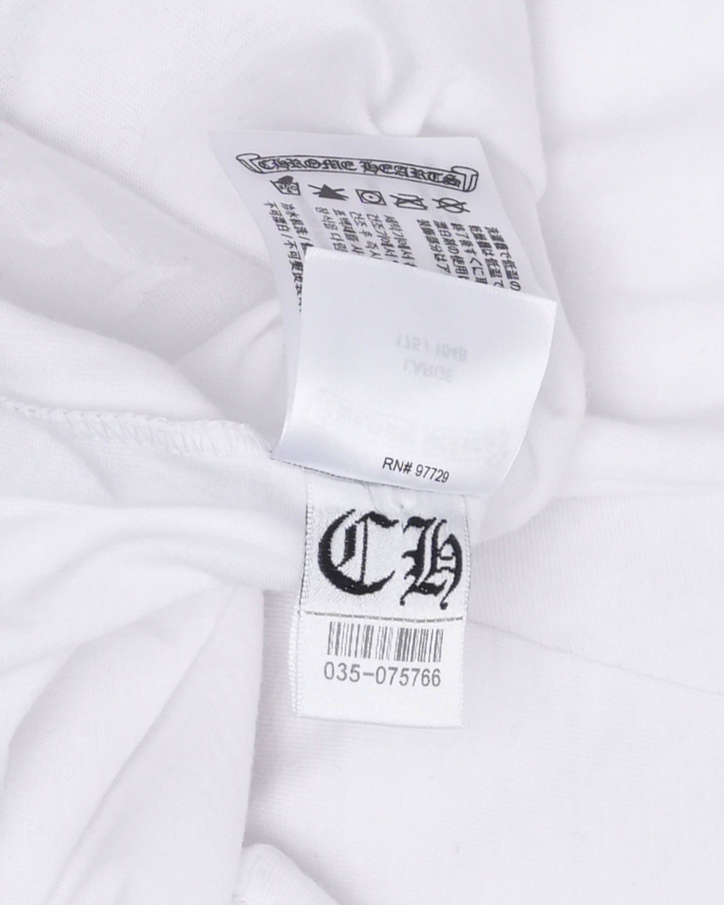 Neck Logo Long Sleeve T-Shirt