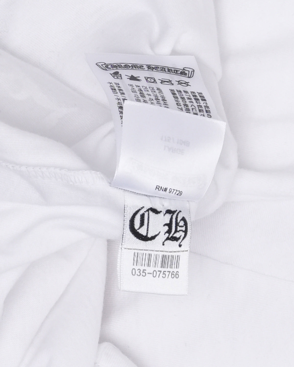 Neck Logo Long Sleeve T-Shirt