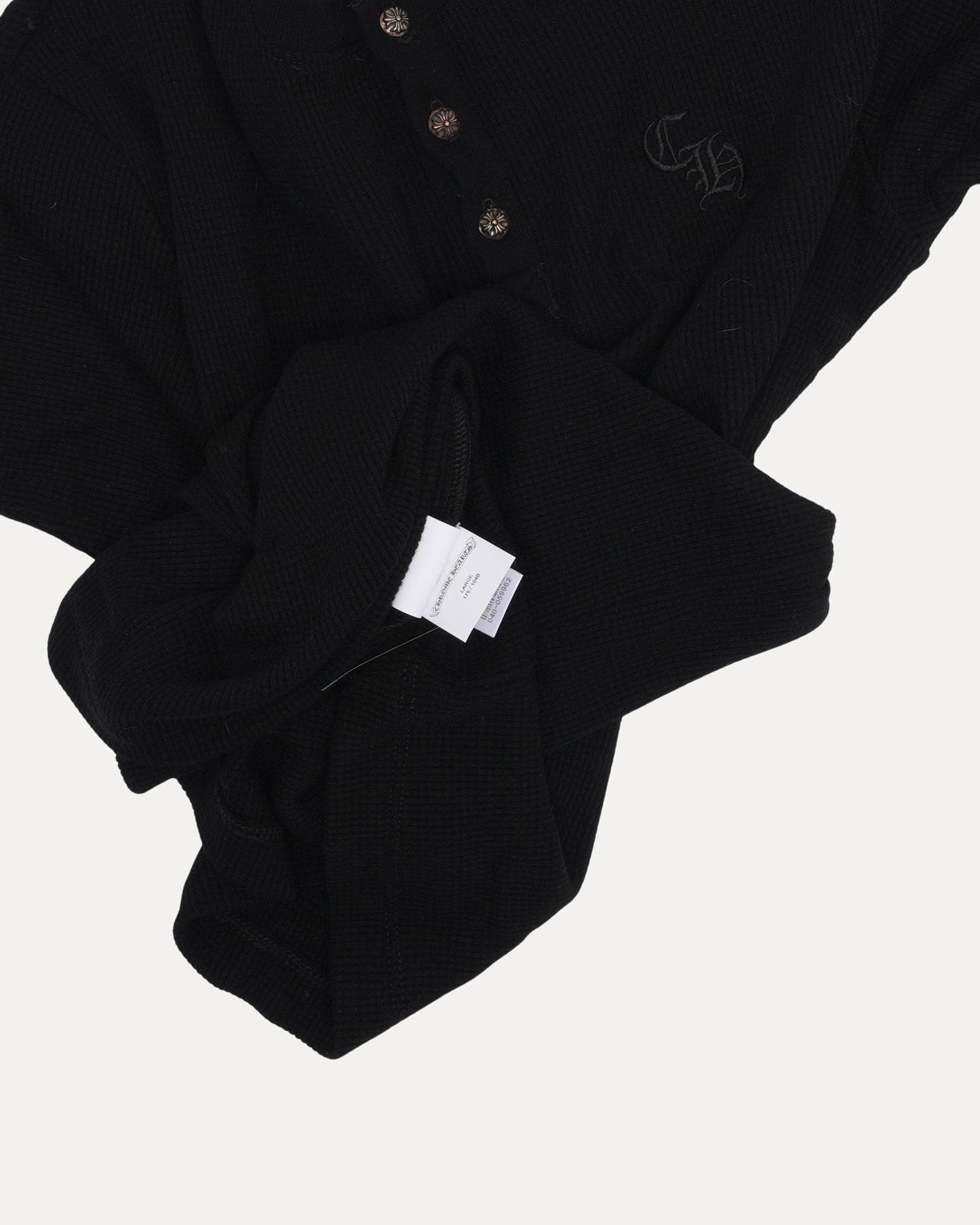 CH Embroidered Henley Thermal