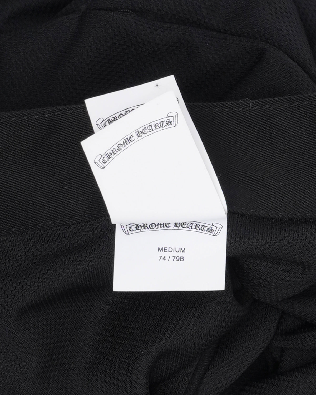 Cemetery Cross Patch Mesh Shorts