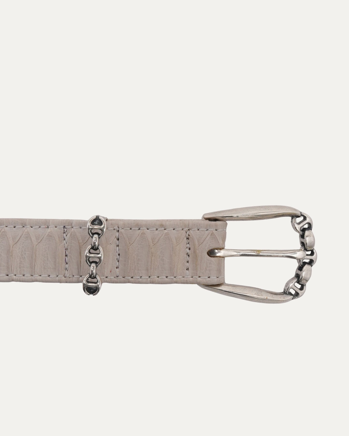 Snakeskin Western Belt