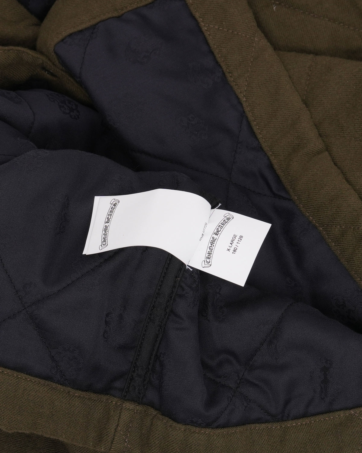 Quilted Linen-Wool Blend Work Dog Shirt