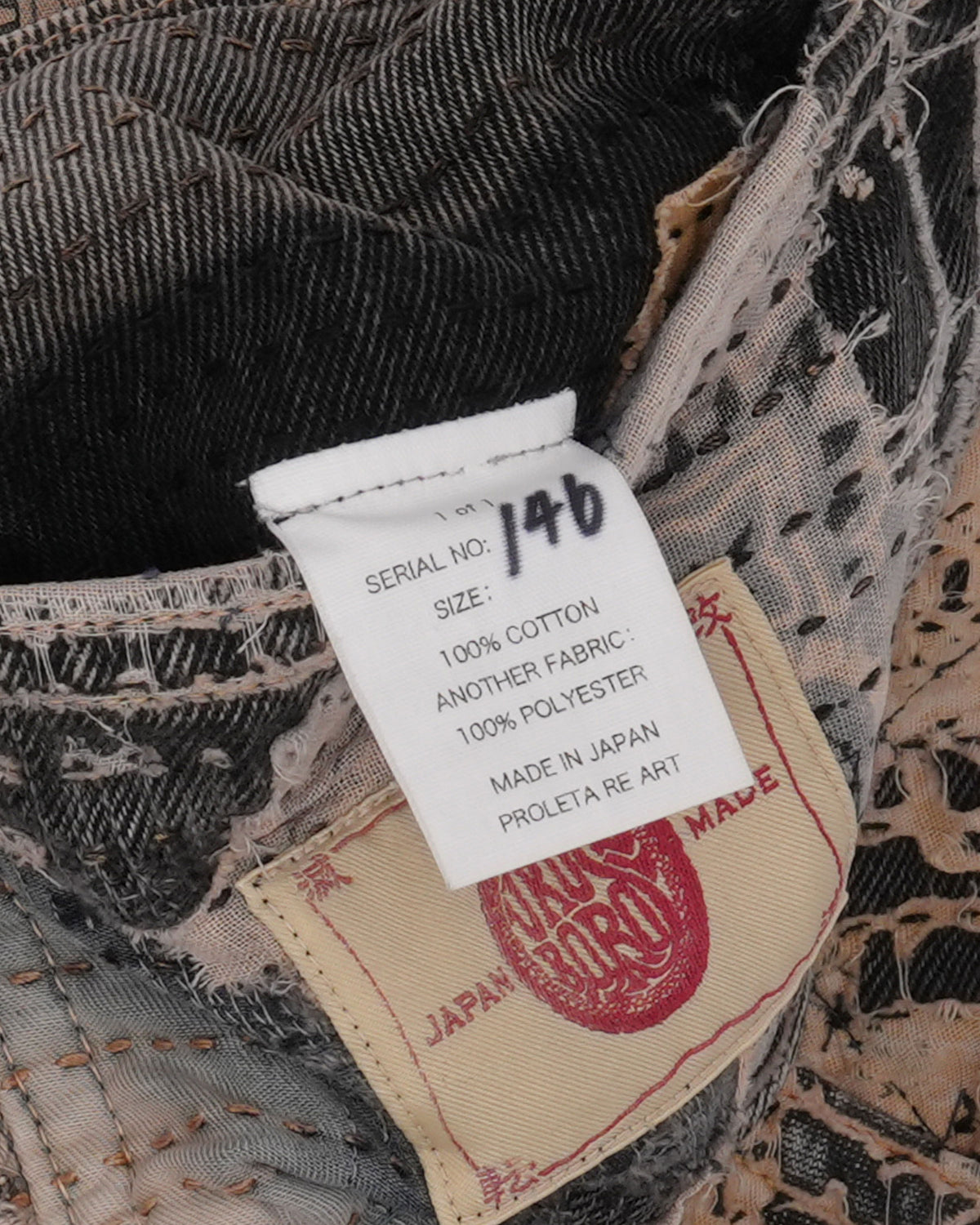 Boro Bandana Jeans