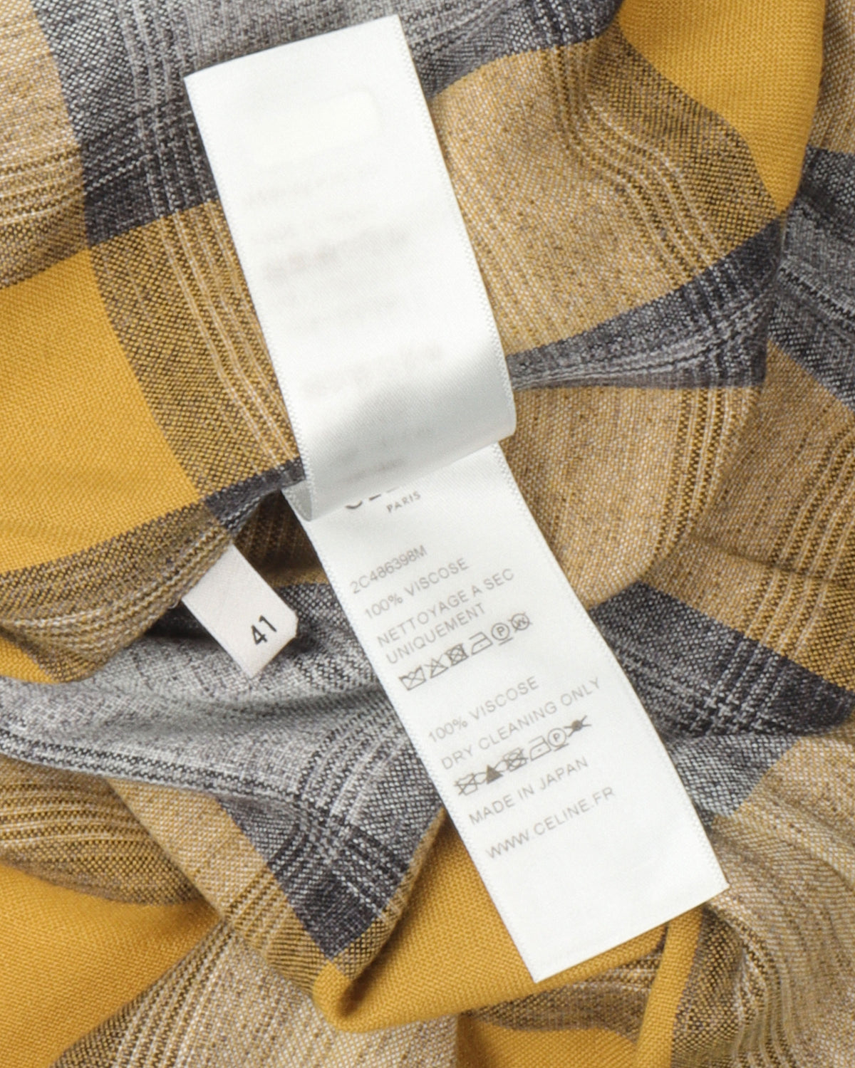 SS21 Checked Flannel Shirt