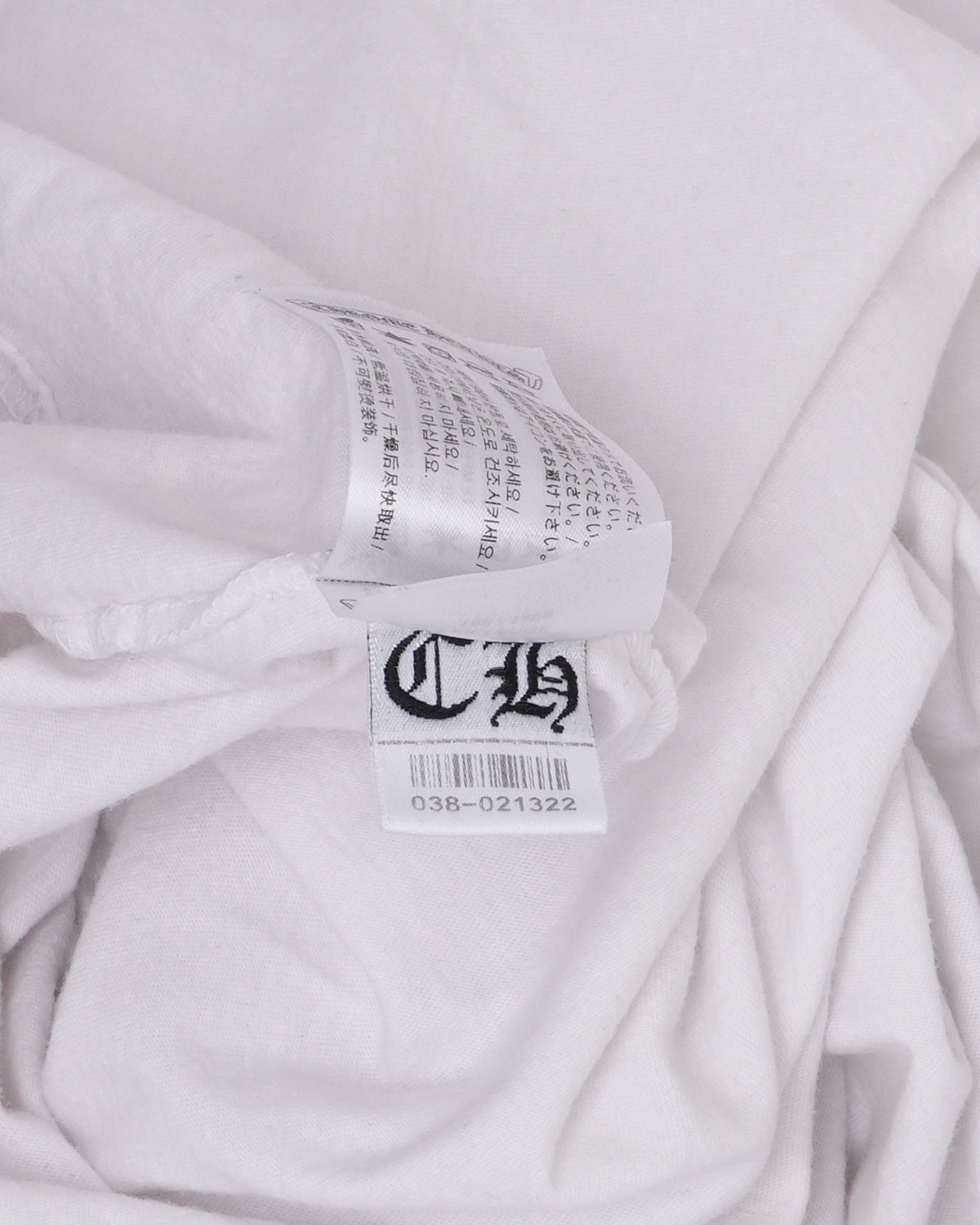 Neck Logo Long Sleeve Pocket T-Shirt