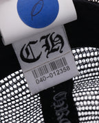 Leather Cross Patch Trucker Hat