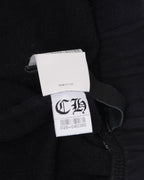 Embroidered Vertical Sweat Shorts