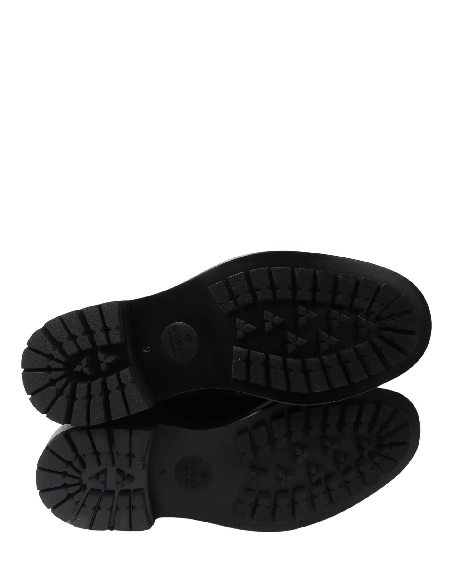 Brogue Detail Leather Boots