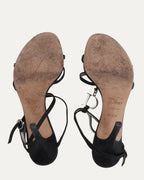 Rhinestone Spell Out Sandals