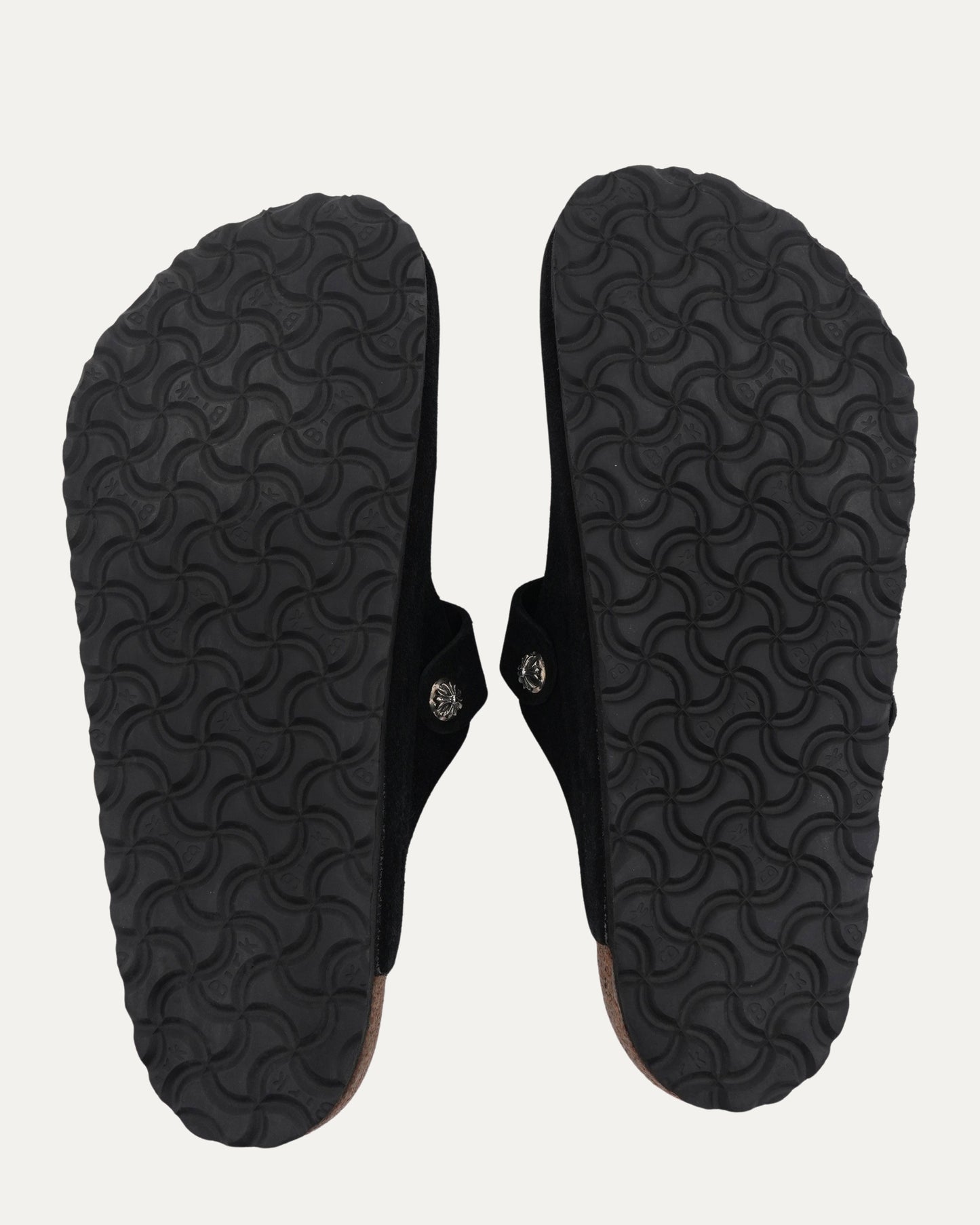 Dagger Embellished Birkenstock Boston Suede Mule