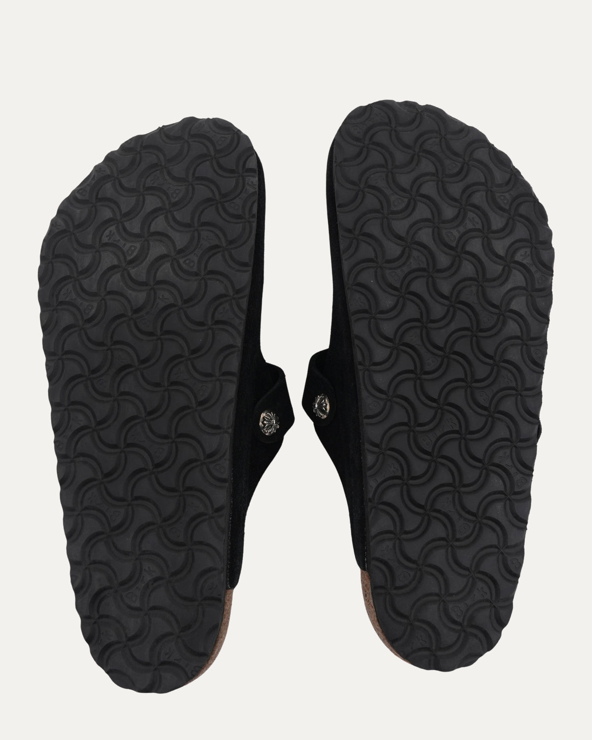 Dagger Embellished Birkenstock Boston Suede Mule