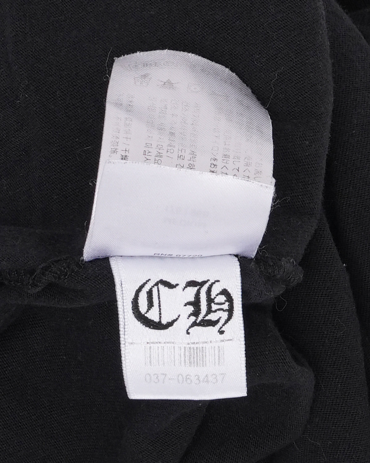 Paris Horseshoe Logo Address Long Sleeve Pocket T-Shirt
