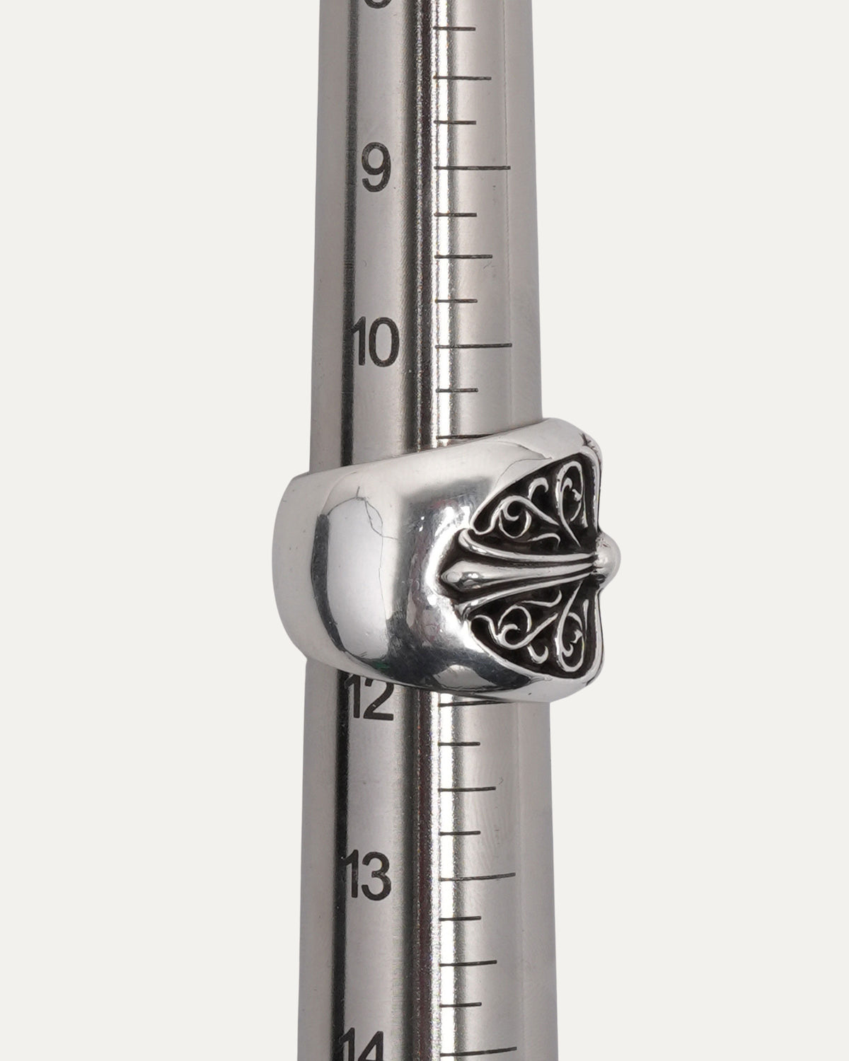 Oval Cross Ring