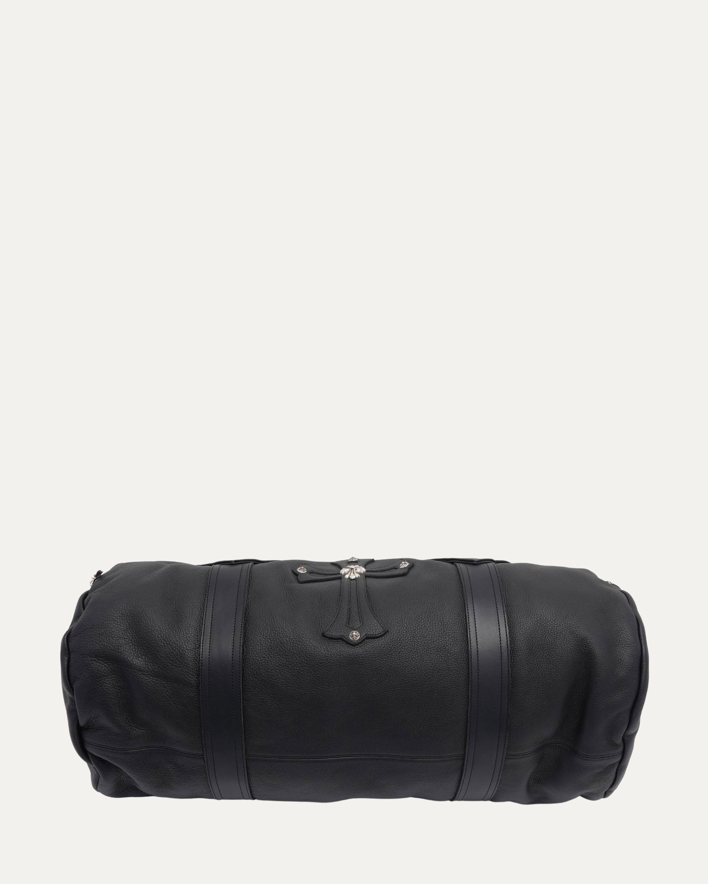 Cross Embellished Duffle Bag