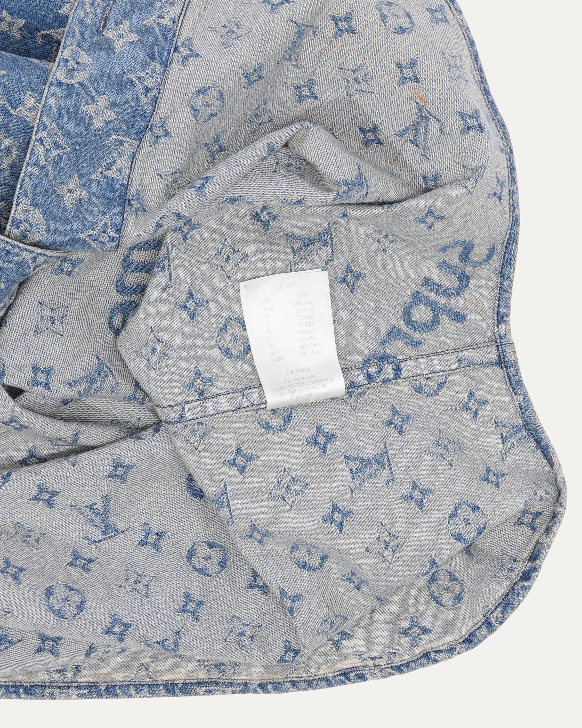 Supreme Jacquard Denim Baseball Jersey