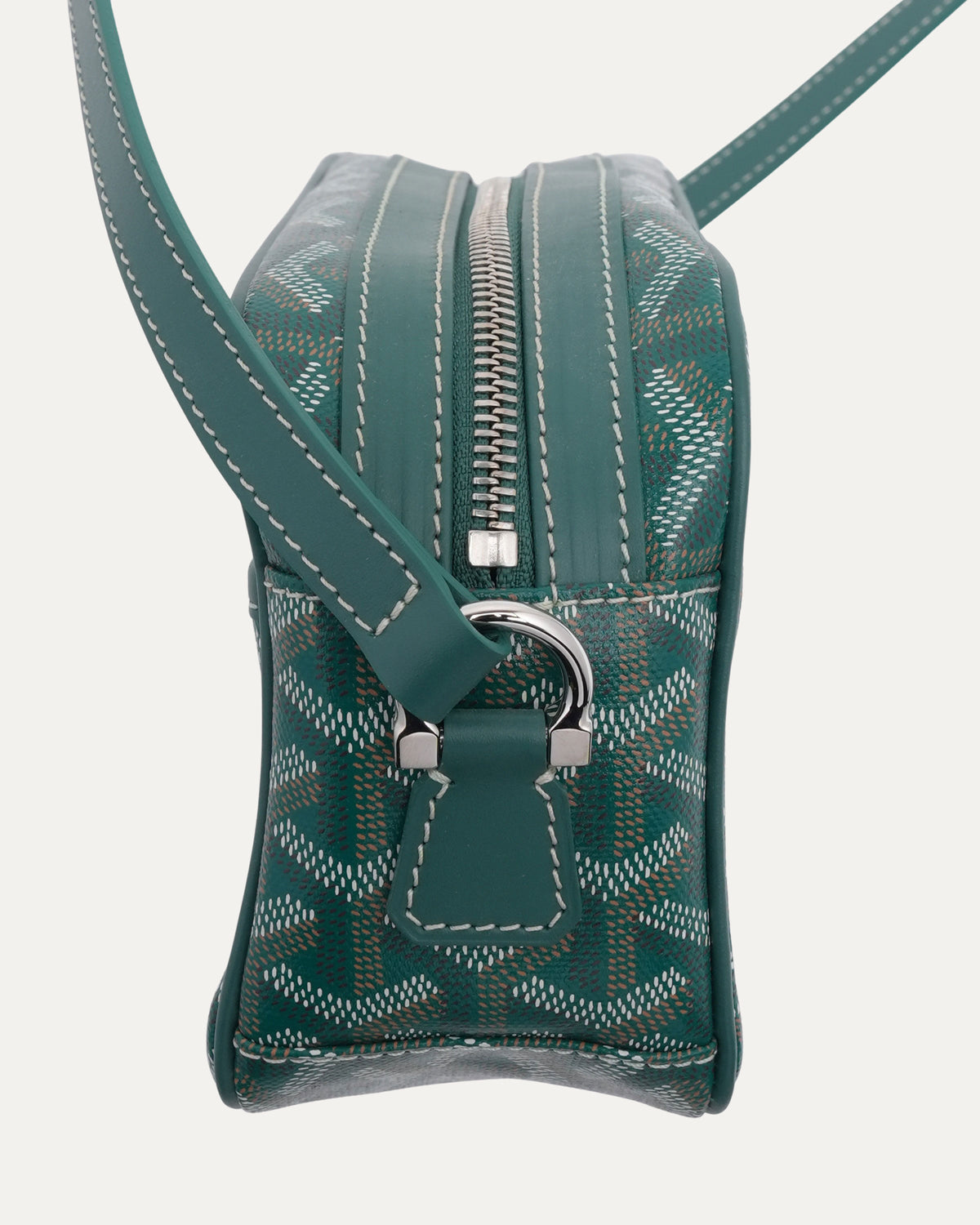 Goyardine Cap Vert Crossbody Bag