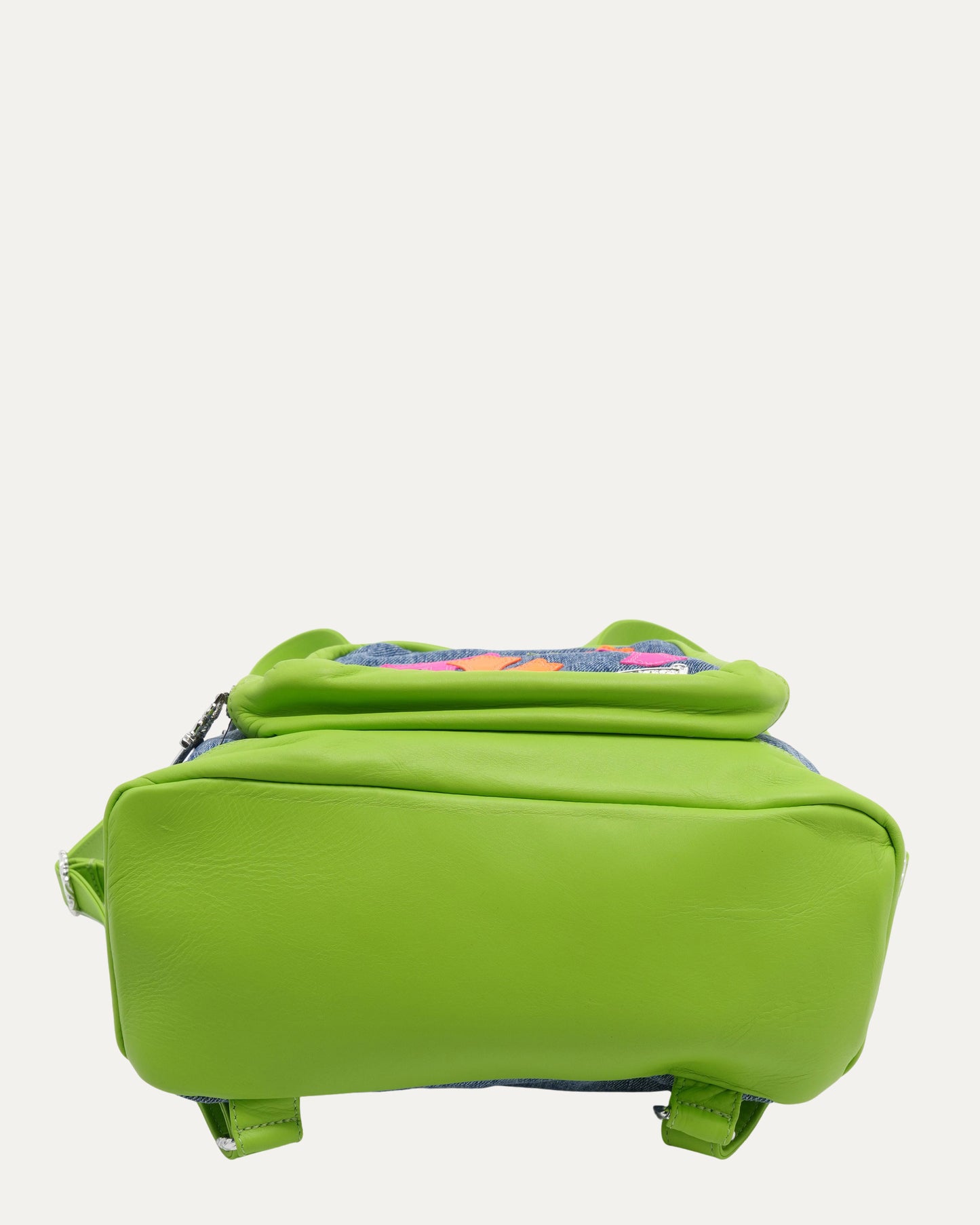 Denim Cross Patch Mini Seventh Grade Backpack