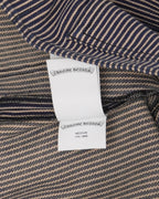 Hickory Stripe Cross Patch Chore Coat