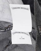 Levis 501 Stencil Cross Patch Jeans