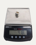 Oval Cross Ring