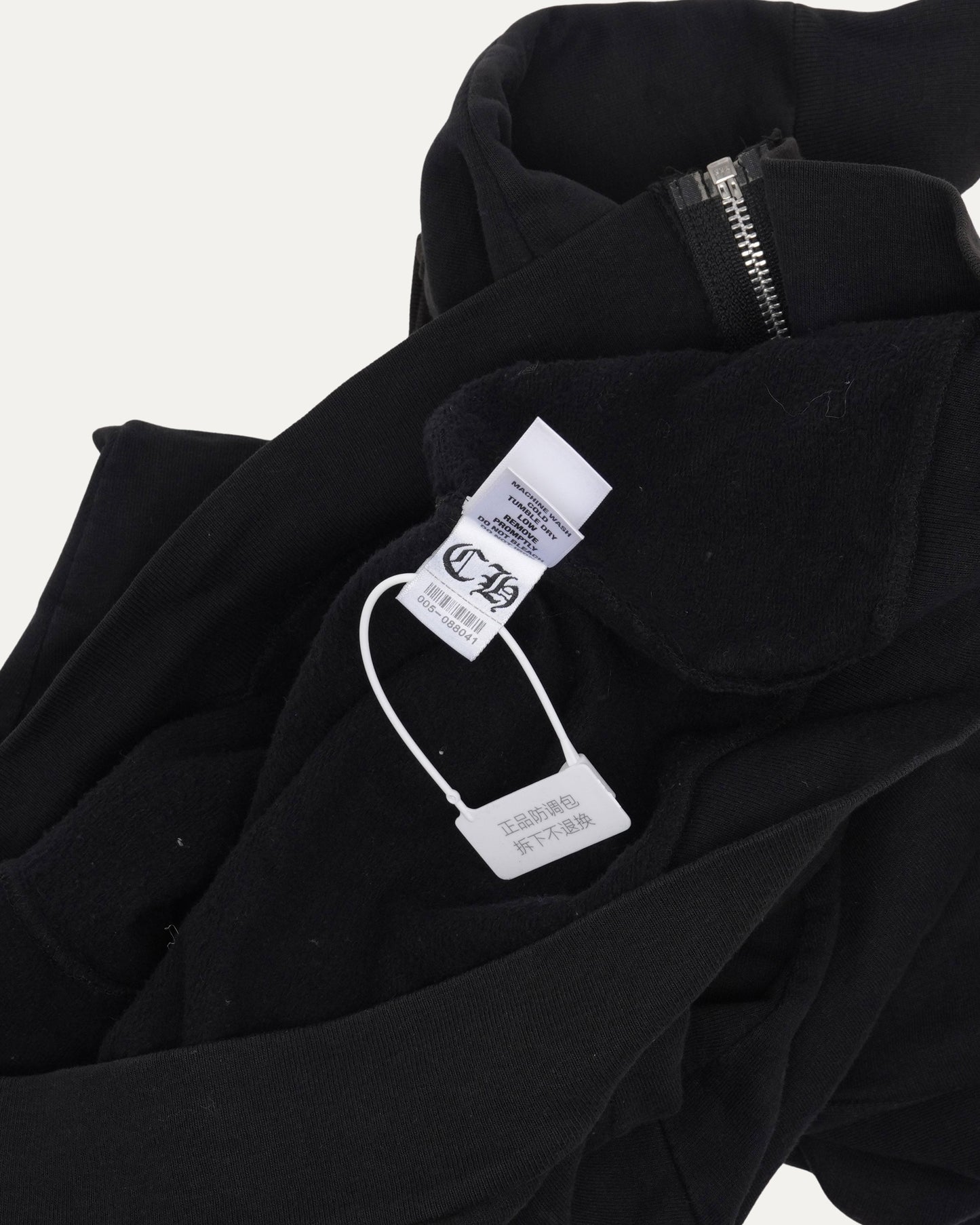 Vintage Thermal Lined Fleur Logo Zip Up Hoodie