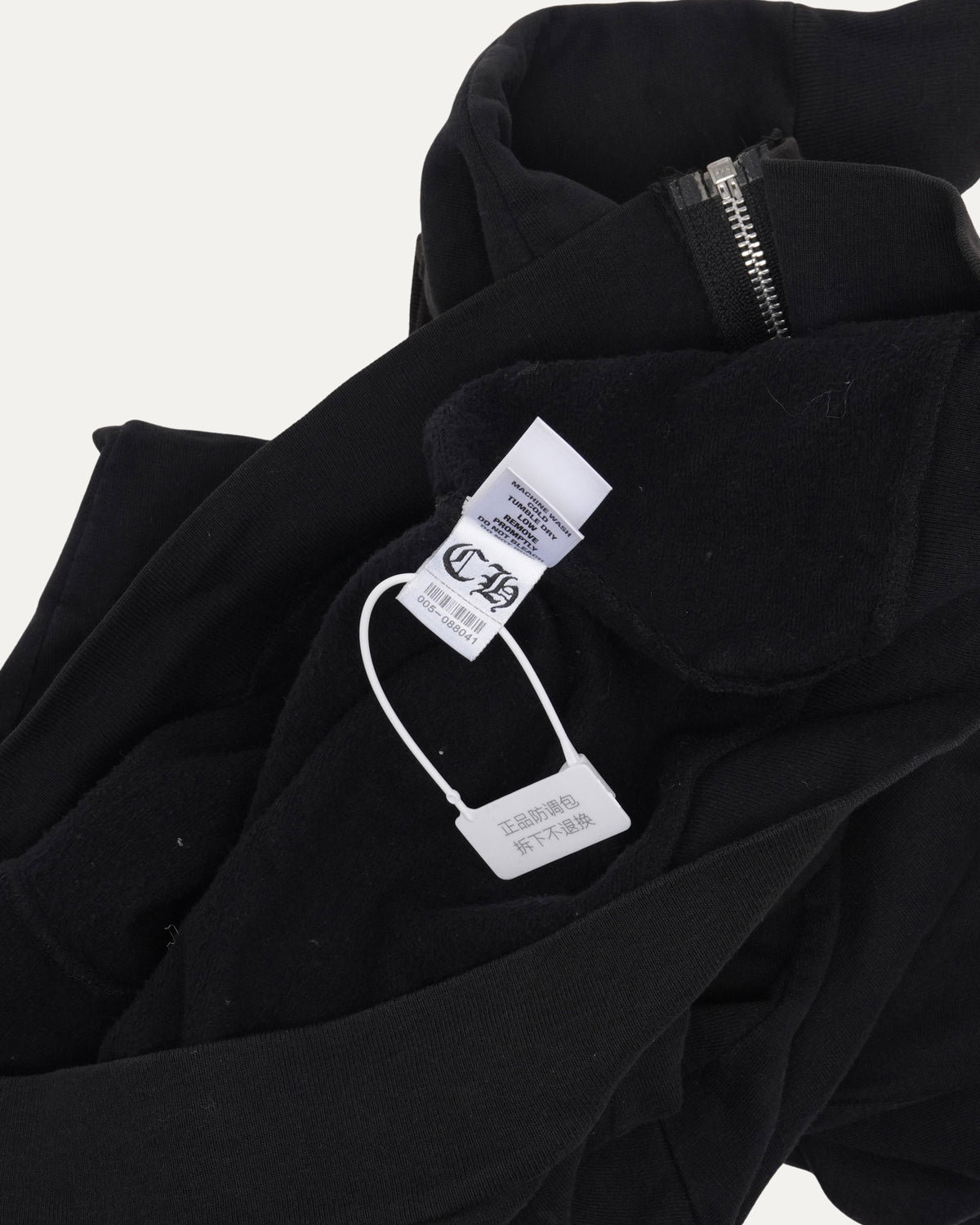 Vintage Thermal Lined Fleur Logo Zip Up Hoodie