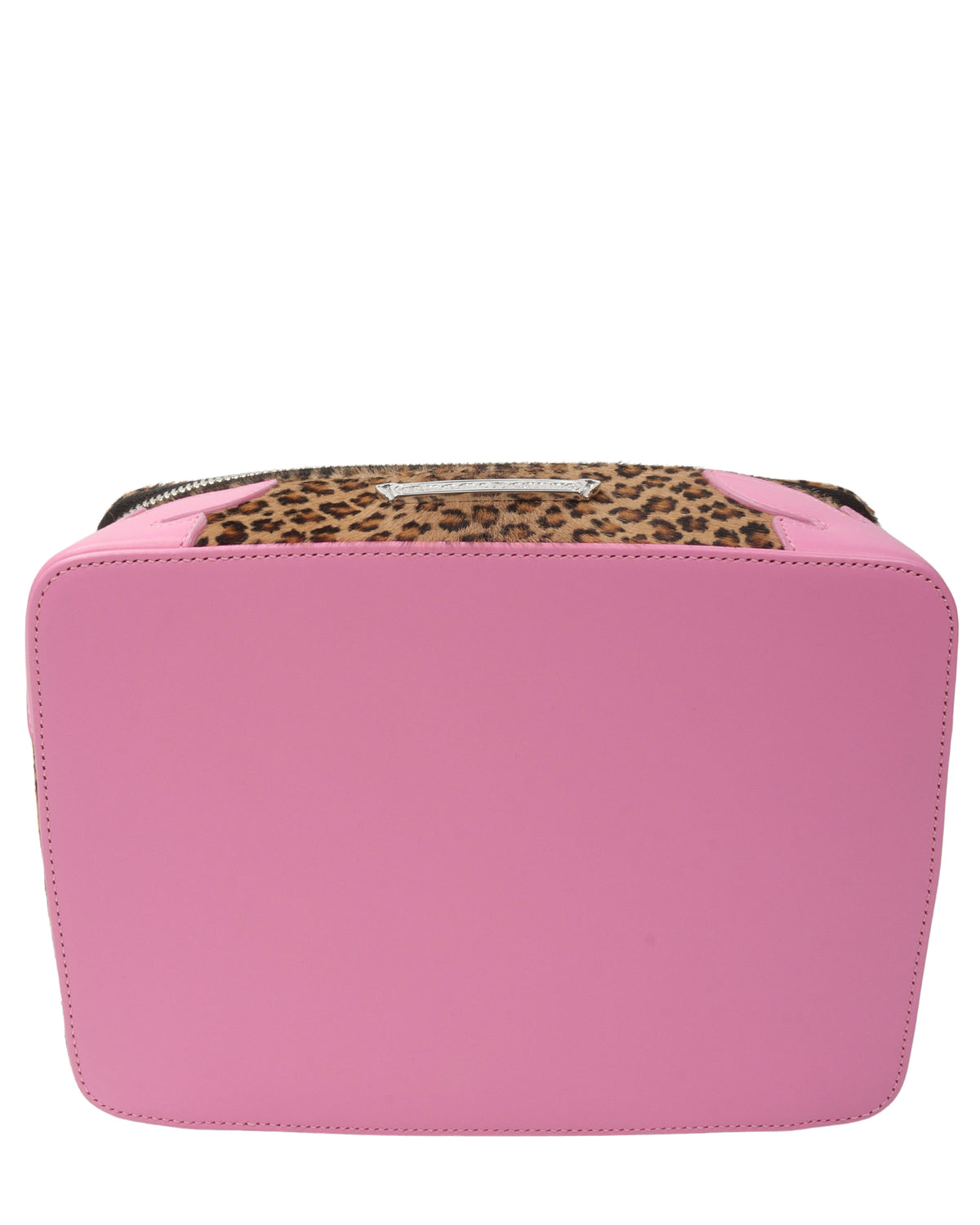 Leather & Pony Hair Jewelry Case