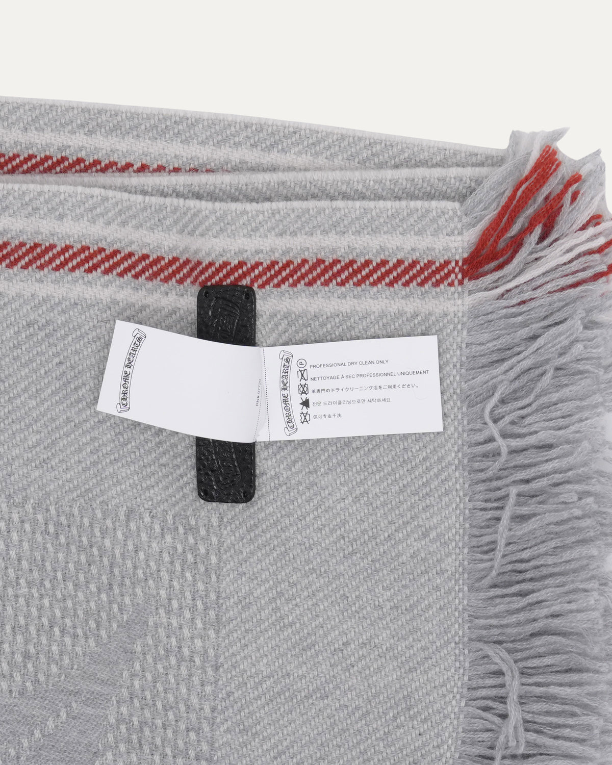 Spell Out Cashmere Blanket