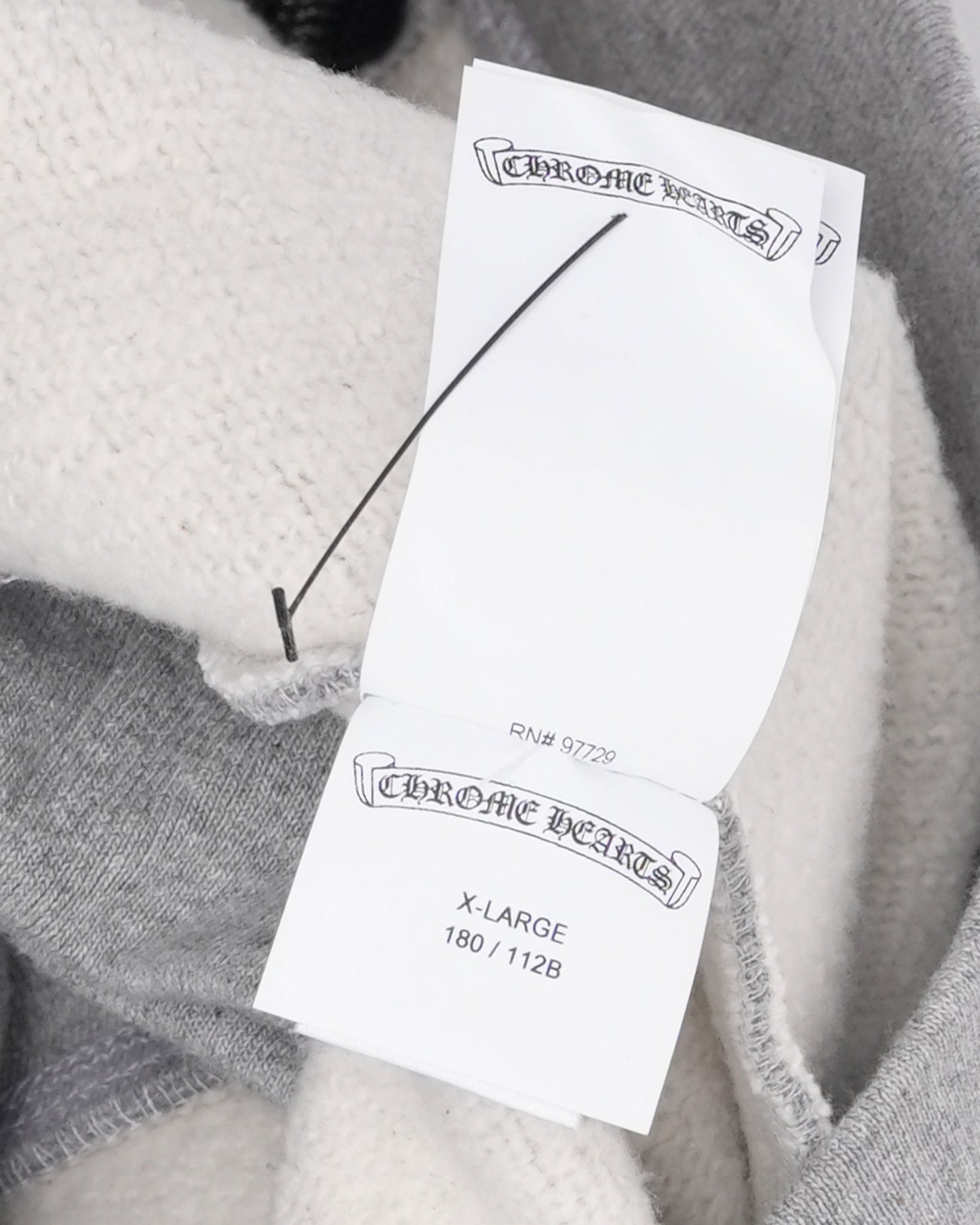 Paper Jam Cross Patch Zip Up Hoodie
