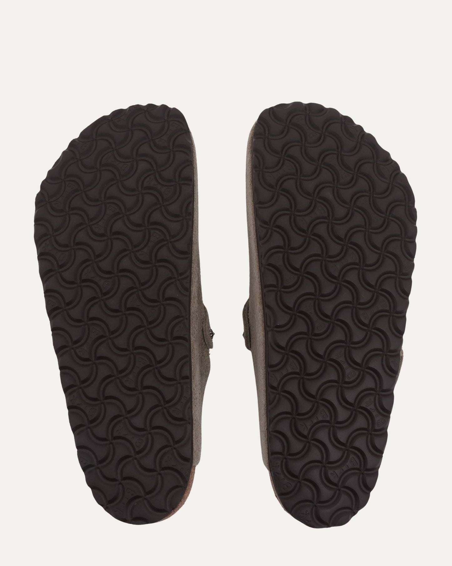 Cross Embellished Birkenstock Boston Suede Mule