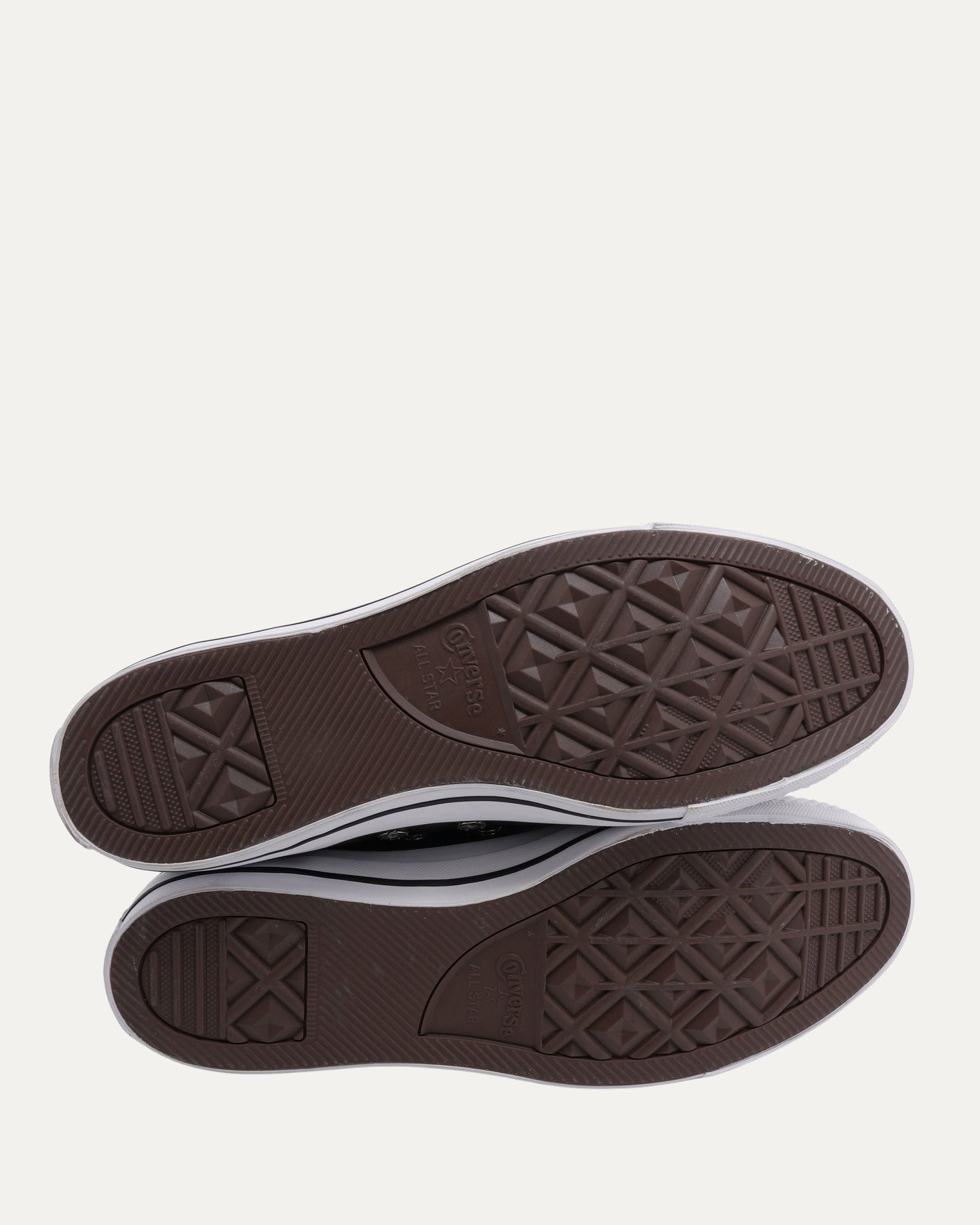 Cross Embellished Leather Chuck Taylor Sneakers