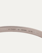 White Gold Love Bracelet