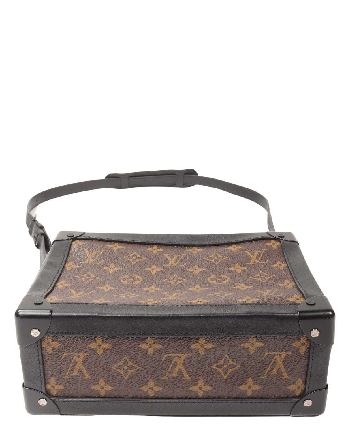 Monogram Soft Leather Trunk Bag
