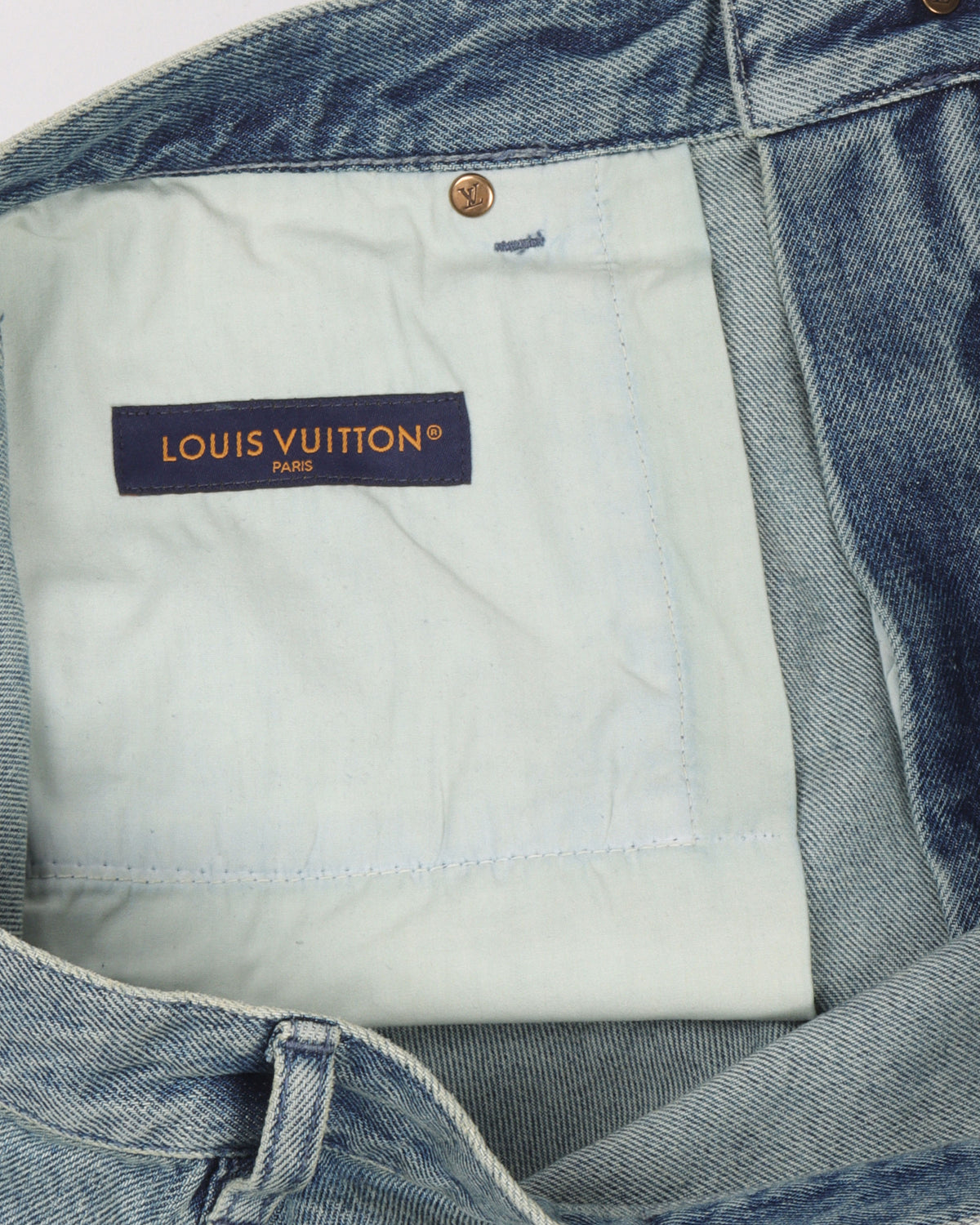 Monogram Carpenter Jean Shorts