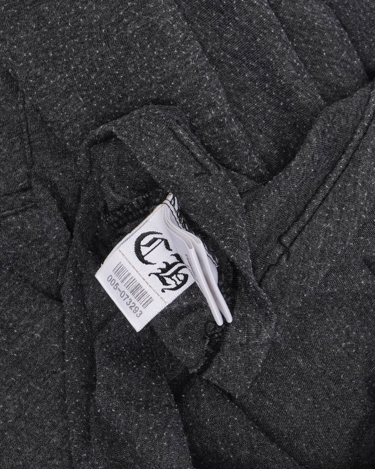 Tonal Cross Henley Long Sleeve T-Shirt