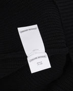 Cross Patch Cashmere Quarter Zip Sweater