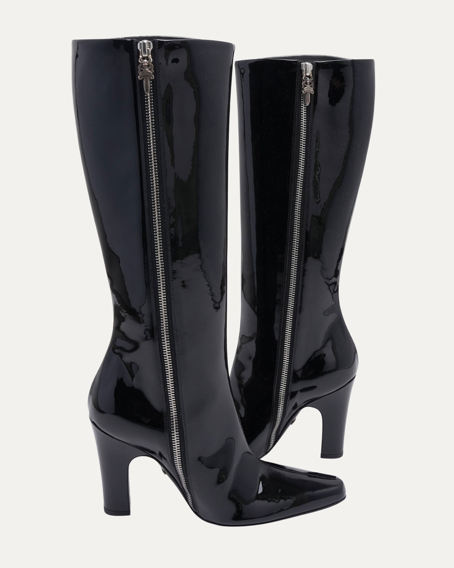 Patent Leather Star Embellished Sugar Jones Boots