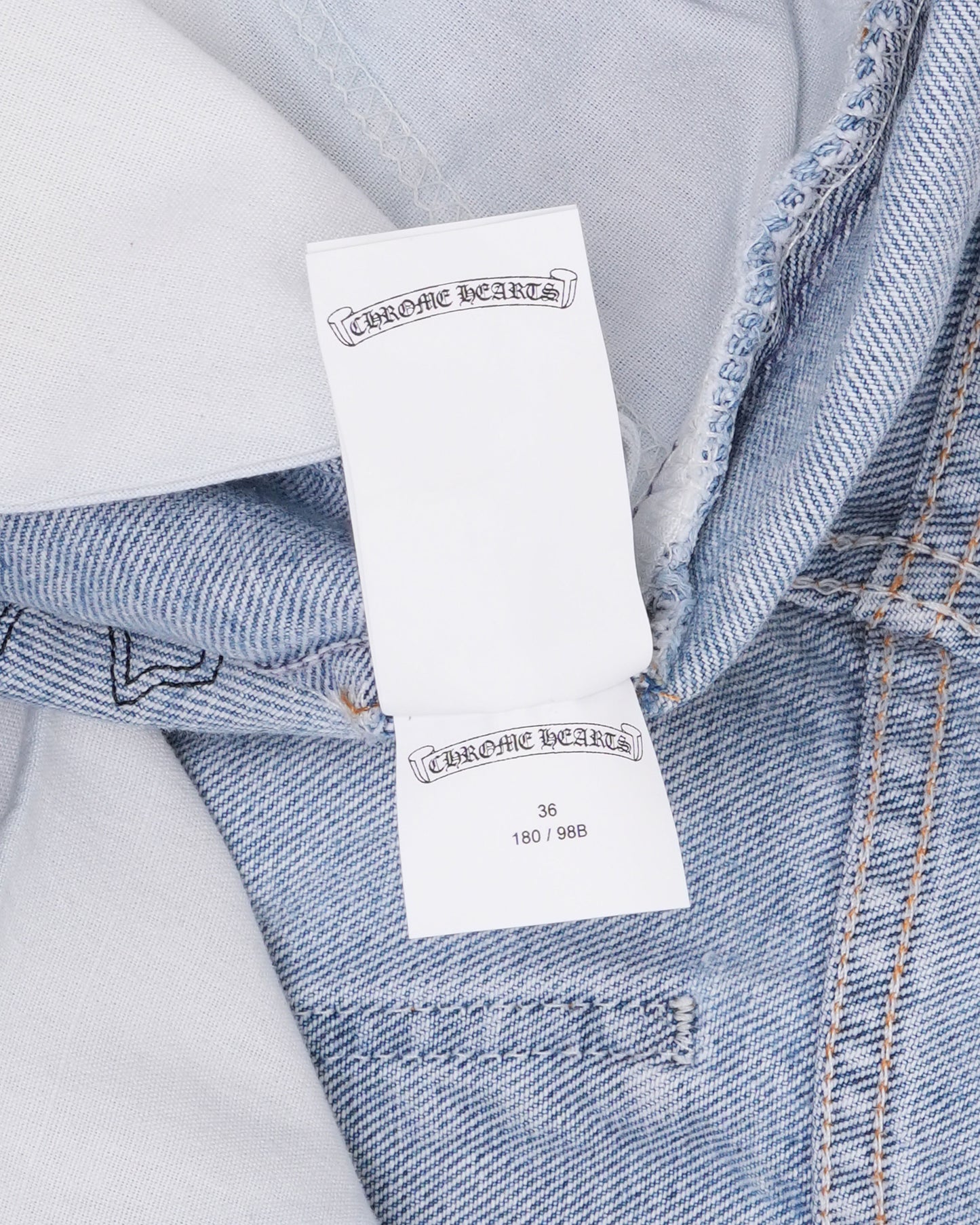 Levi's 517 Orange Tab Cross Patch Jeans
