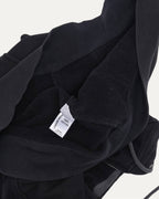 Plus Cross Patch Sleeveless Zip Hoodie
