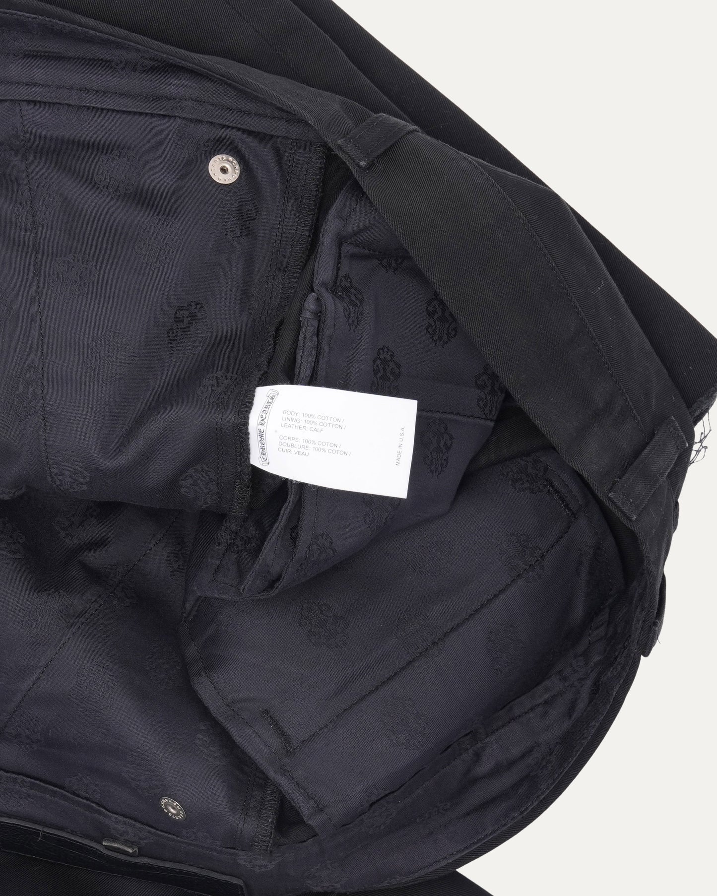 Raw Hem Chino Pants