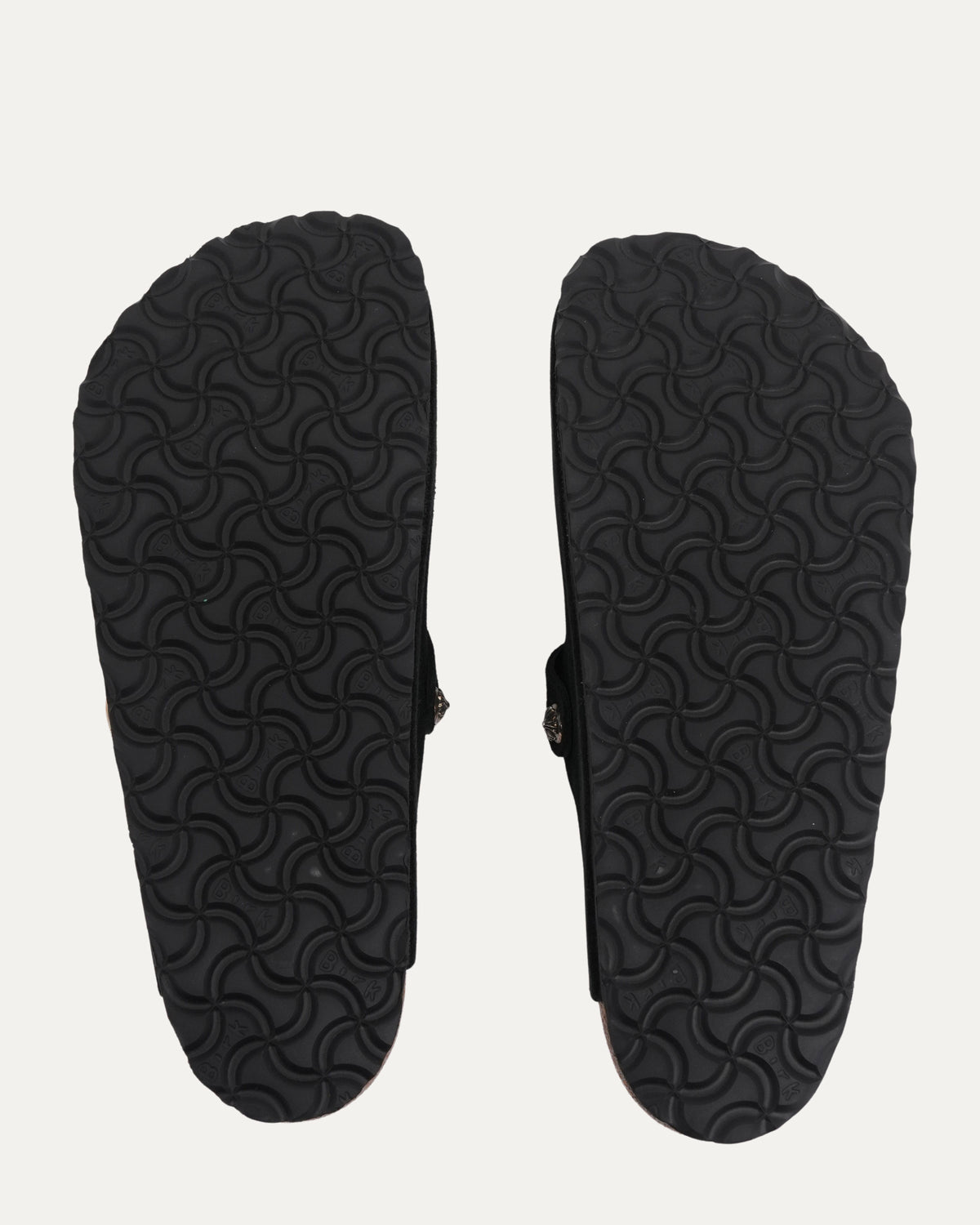 Dagger Embellished Birkenstock Boston Suede Mule
