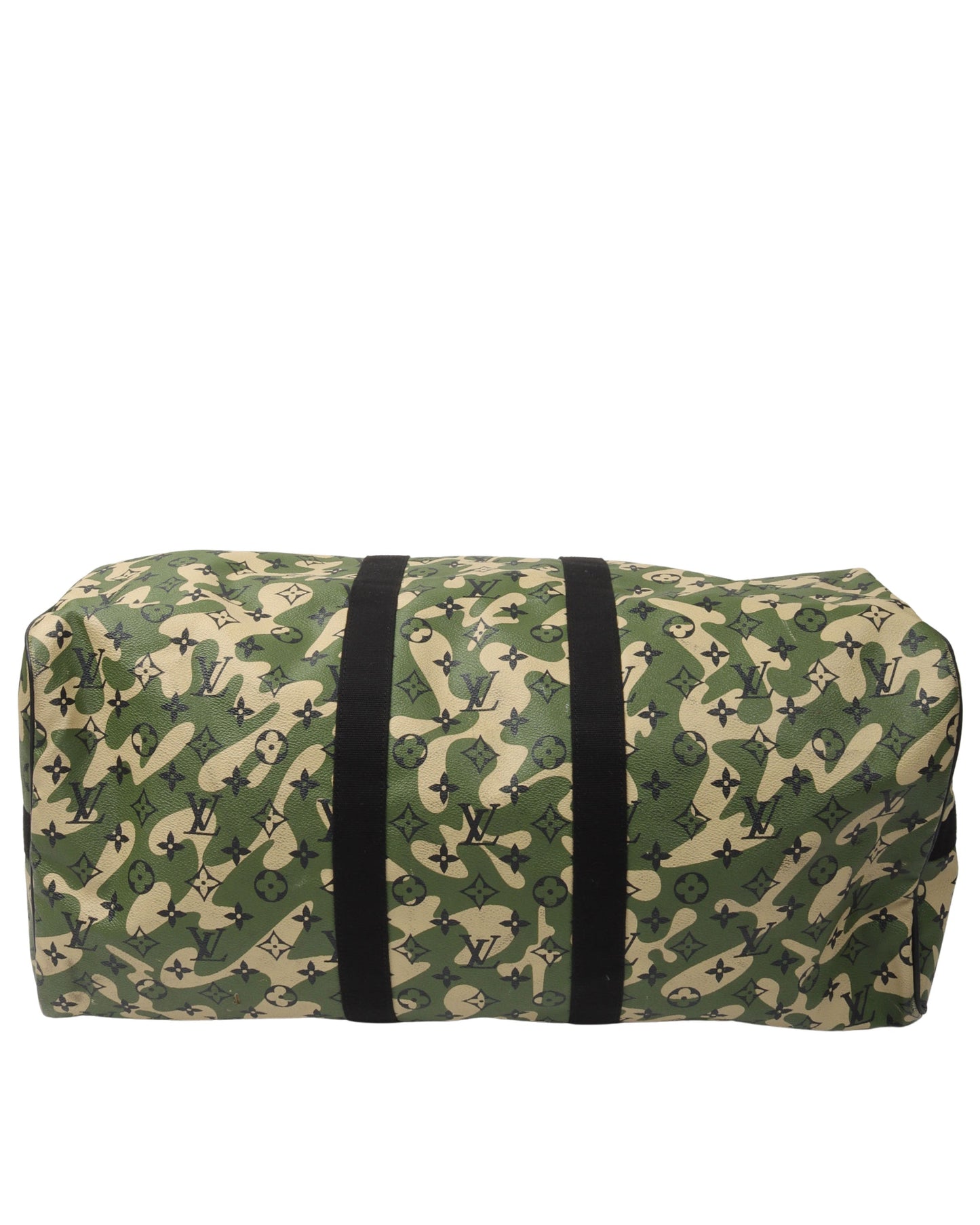 Takashi Murakami Keepall Bandouliere Monogramouflage 55