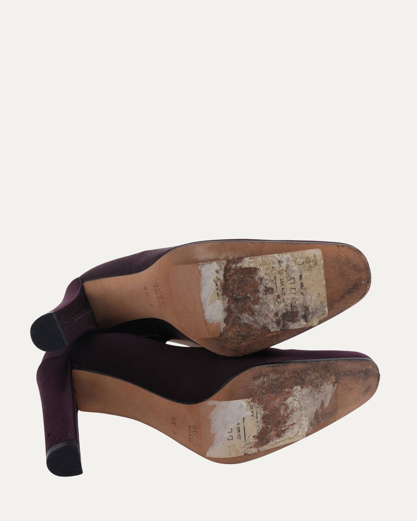 Tom Ford Era FW 2001 Satin Ballerina Mary Jane Heels