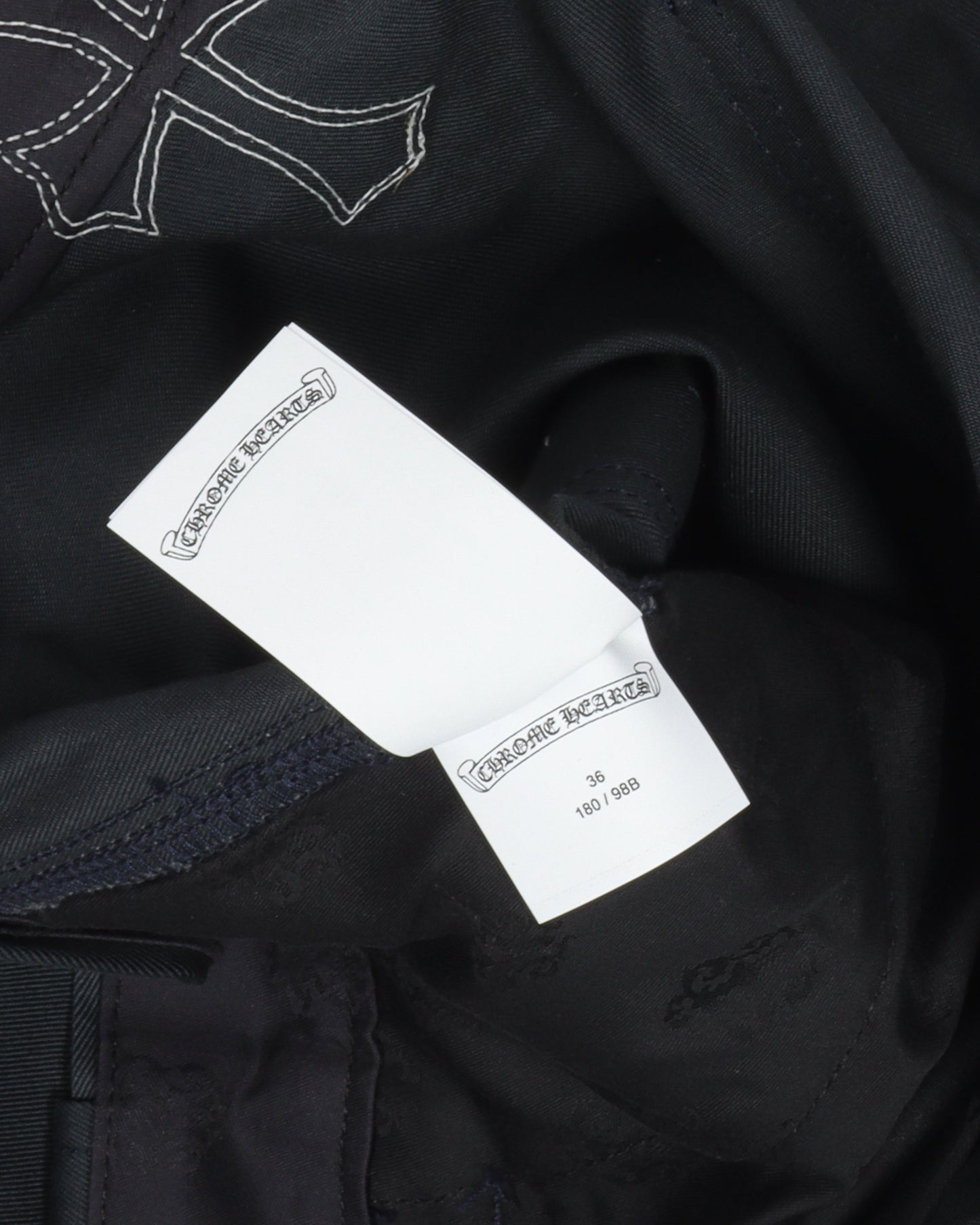 Multicolor Cross Patch Carpenter Pants